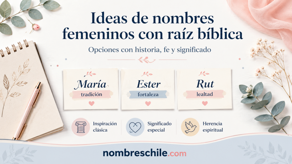 Nombres bíblicos de mujer