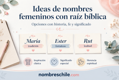 Nombres bíblicos de mujer