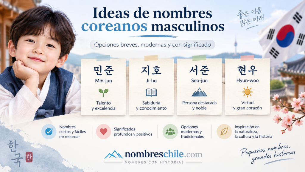 Nombres coreanos de hombre