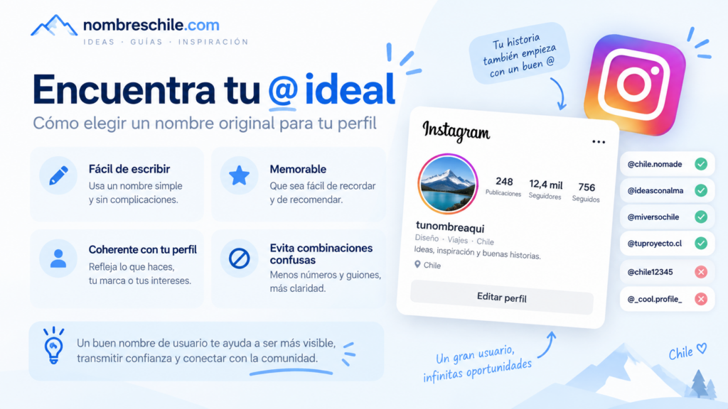 Nombres para Instagram