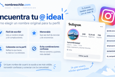 Nombres para Instagram