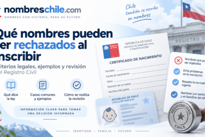 Nombres prohibidos en Chile